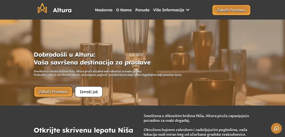 Altura, stari sajt